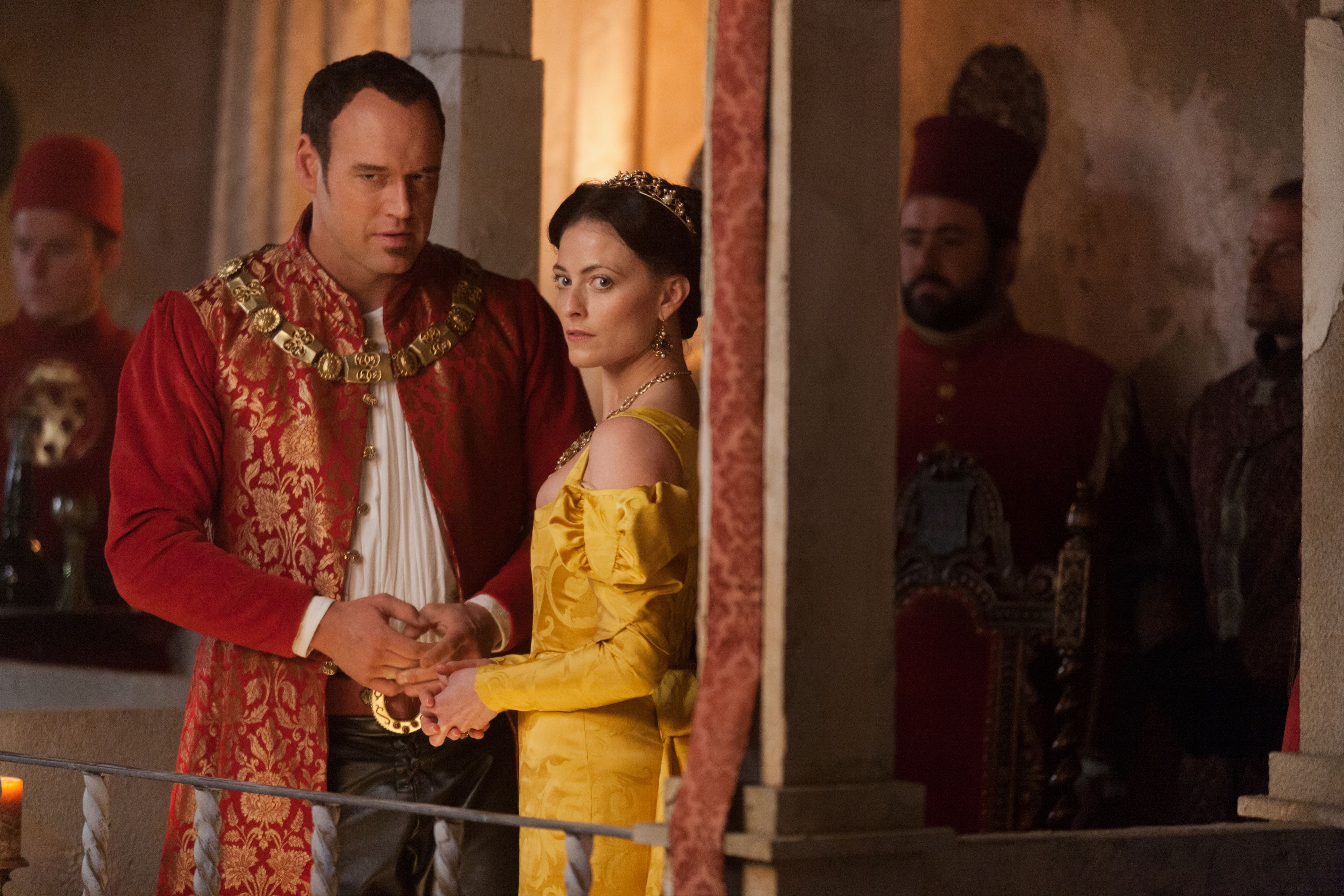 Da Vinci S Demons Clarice Orsini And Lorenzo De Medici Da Vinci S Demons Lara Pulver Da Vinci S Demons