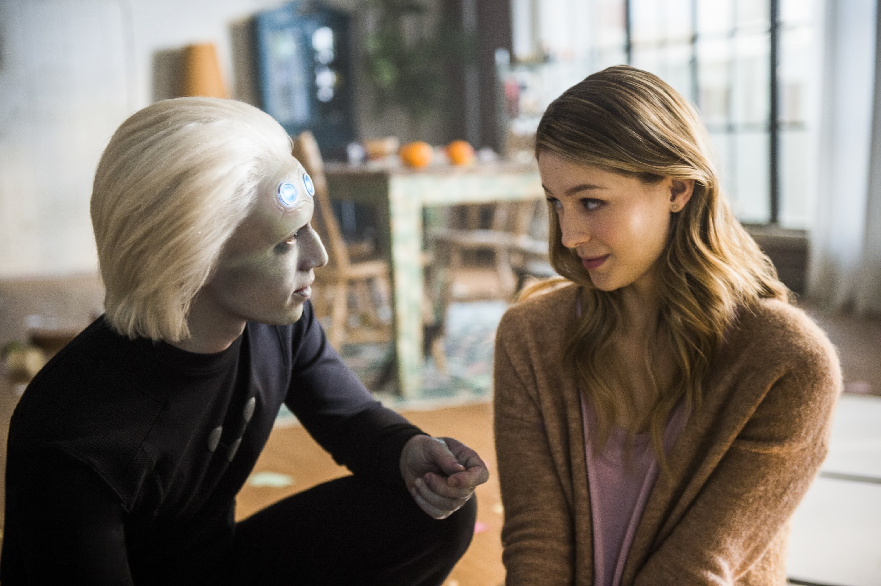 SUPERGIRL Saturn Girl Brainiac 5 Suit Up In New Photos From Season 3